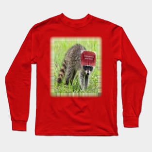 Make America Great Again Racoon Long Sleeve T-Shirt